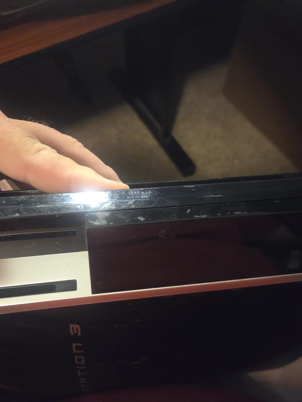 Sony PlayStation 3 Glossy Black Console - PlayStation3 Comes With wires Remote